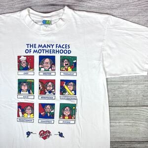 Vintage 1994 The Many Faces of Motherhood T-shirt